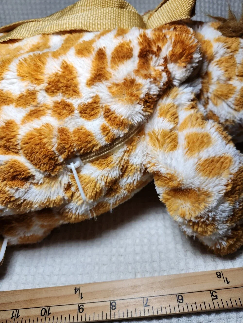 Plush Giraffe Soft Toy Backpack - Brown & White